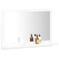 Miroir de salle de bain Blanc 60x10,5x37 cm Aggloméré