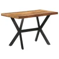 Table de salle à manger 120x60x75 cm Bois avec finition miel