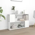 Bibliothèque Blanc 100x24x63 cm Aggloméré