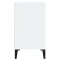 Meuble d'évier blanc 80x33x60 cm bois d'ingénierie