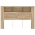 Armoire de tête de lit Chêne sonoma 160x18,5x104,5 cm