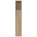 Armoire de tête de lit Chêne sonoma 160x18,5x104,5 cm