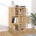 Armoire de rangement Chêne sonoma 60x29,5x90 cm Aggloméré