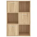 Armoire de rangement Chêne sonoma 60x29,5x90 cm Aggloméré