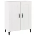 Buffet Blanc 69,5x34x90 cm Bois d'ingénierie