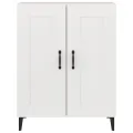 Buffet Blanc 69,5x34x90 cm Bois d'ingénierie