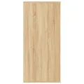 Bibliothèque/Buffet chêne sonoma 66x30x98 cm bois d'ingénierie