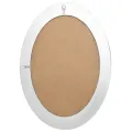 Miroir mural style baroque 50x70 cm Argenté