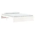 Cadre de lit Blanc Bois massif 160x200 cm