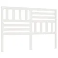 Tête de lit Blanc 166x4x100 cm Bois massif de pin
