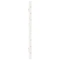 Tête de lit murale Blanc 166x3x63 cm Bois massif de pin