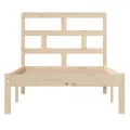 Cadre de lit Bois massif 90x190 cm Simple