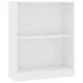 Bibliothèque Blanc 60 x 24 x 74,5 cm Bois d'ingénierie