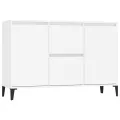 Buffet Blanc 104x35x70 cm Aggloméré