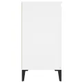 Buffet Blanc 104x35x70 cm Aggloméré