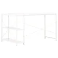 Bureau d'ordinateur Blanc 120 x 72 x 70 cm