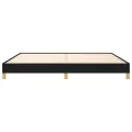 Cadre de Lit Noir 200x200 cm Tissu