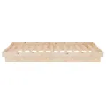 Cadre de lit bois massif 75x190 cm petit simple