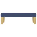 Banc Bleu 100x30x30 cm Tissu