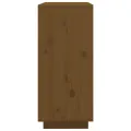 Buffet Marron miel 60x35x80 cm Bois massif de pin