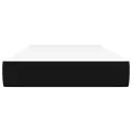 Matelas de lit à ressorts ensachés Noir 80x200x20 cm Tissu