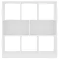 Bibliothèque Blanc 97,5x29,5x100 cm Bois d'ingénierie