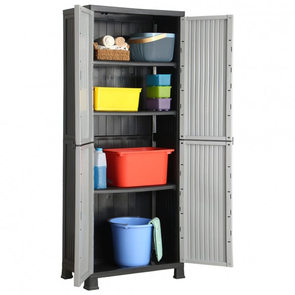 Armoire en plastique 68x39x171,5 cm