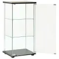 Armoire de rangement Verre trempé Noir