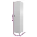 Armoire à casier 38x45x180 cm