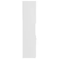 Armoire de salle de bain Blanc 30x30x130 cm Aggloméré