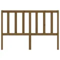 Tête de lit Marron miel 146x4x100 cm Bois massif de pin