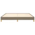 Cadre de lit Taupe 180x200 cm Tissu