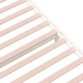 Cadre de lit Blanc Bois massif 90x190 cm Simple