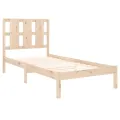 Cadre de lit bois massif 90x190 cm simple