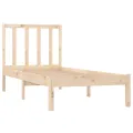 Cadre de lit bois de pin massif 90x190 cm simple