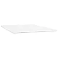 cadre de lit avec matelas Gris foncé 140x200cm Tissu