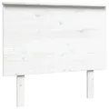 Tête de lit Blanc 94x6x82,5 cm Bois massif de pin