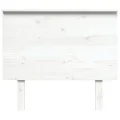 Tête de lit Blanc 94x6x82,5 cm Bois massif de pin