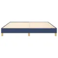 cadre de lit Bleu 180x200 cm Tissu