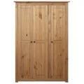 Garde-robe à 3 portes 118x50x171,5 cm Pin Assortiment Panama