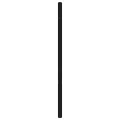 Tête de lit métal noir 150 cm