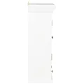 Armoire murale Blanc 49x22x59 cm Bois d'ingénierie