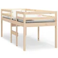 Lit haut 90x200 cm Bois de pin massif