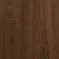 Cadre de lit chêne marron 120x190 cm bois d'ingénierie