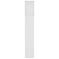 Armoire de tête de lit Blanc 220x18,5x104,5 cm