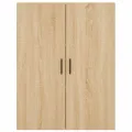 Armoires murales 2 pcs chêne sonoma 69,5x34x90 cm