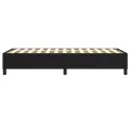 cadre de lit Noir 100x200 cm Tissu