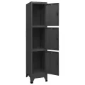 Armoire à casiers Anthracite 38x45x180 cm Acier