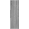 Bibliothèque Sonoma gris 97,5x29,5x100 cm Bois d'ingénierie