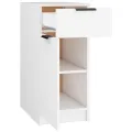 Armoire de bureau Blanc 33,5x50x75 cm Bois d'ingénierie